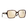 Chanel - Square Sunglasses - Brown Gold Mirror - Eyewear - Avvenice