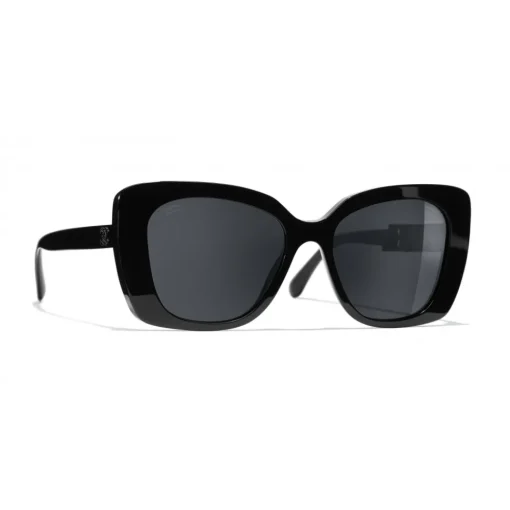 Chanel - Square Sunglasses - Black Gray - Eyewear - Avvenice^ Sunglasses & Eyewear