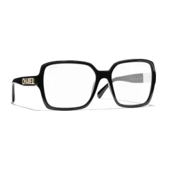 Chanel - Square Sunglasses - Black Gold Transparent - Eyewear - Avvenice^ Sunglasses & Eyewear