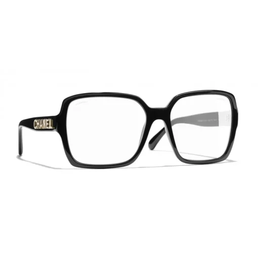 Chanel - Square Sunglasses - Black Gold Transparent - Eyewear - Avvenice^ Sunglasses & Eyewear