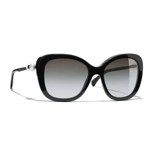 Chanel - Square Sunglasses - Black Gray - Eyewear - Avvenice^ Sunglasses & Eyewear