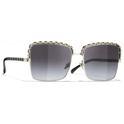 Chanel - Square Sunglasses - Gray Gradient - Eyewear - Avvenice^ Sunglasses & Eyewear