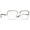 Chanel - Square Sunglasses - Gold Transparent - Eyewear - Avvenice^ Sunglasses & Eyewear