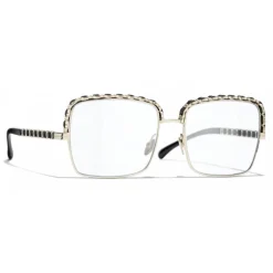 Chanel - Square Sunglasses - Gold Transparent - Eyewear - Avvenice^ Sunglasses & Eyewear