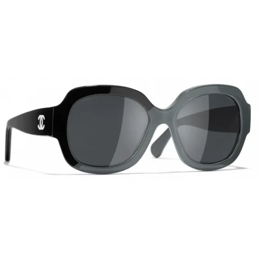 Chanel - Square Sunglasses - Black Gray - Eyewear - Avvenice^ Sunglasses & Eyewear