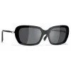 Chanel - Square Sunglasses - Black Gray - Eyewear - Avvenice^ Sunglasses & Eyewear