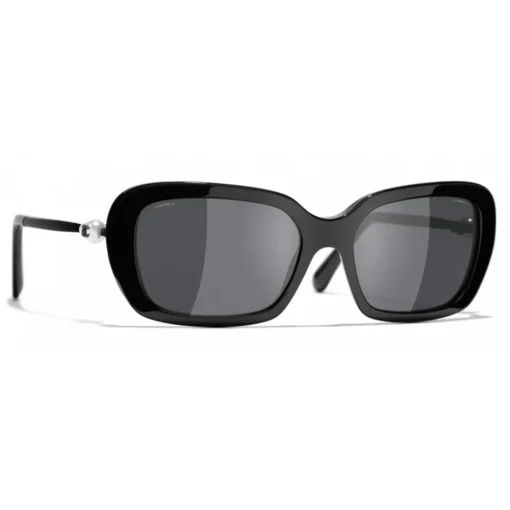 Chanel - Square Sunglasses - Black Gray - Eyewear - Avvenice^ Sunglasses & Eyewear