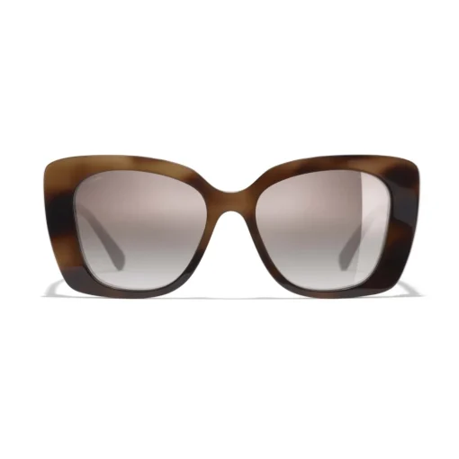 Chanel - Square Sunglasses - Tortoise Brown Mirror - Eyewear - Avvenice^ Sunglasses & Eyewear
