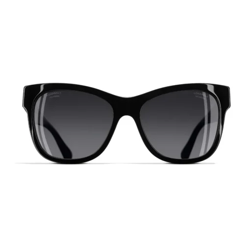 Chanel - Square Sunglasses - Black Gray - Eyewear - Avvenice^ Sunglasses & Eyewear