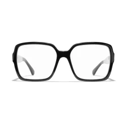 Chanel - Square Sunglasses - Black Transparent - Eyewear - Avvenice^ Sunglasses & Eyewear