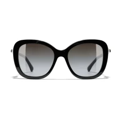 Chanel - Square Sunglasses - Black Gray - Eyewear - Avvenice^ Sunglasses & Eyewear