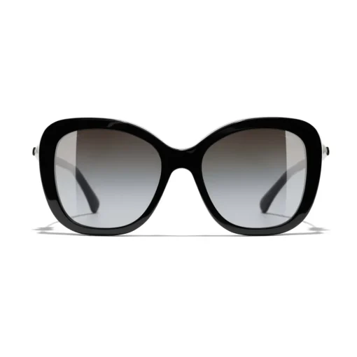Chanel - Square Sunglasses - Black Gray - Eyewear - Avvenice^ Sunglasses & Eyewear