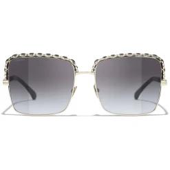 Chanel - Square Sunglasses - Gray Gradient - Eyewear - Avvenice^ Sunglasses & Eyewear