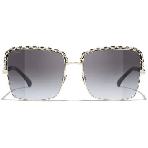 Chanel - Square Sunglasses - Gray Gradient - Eyewear - Avvenice^ Sunglasses & Eyewear