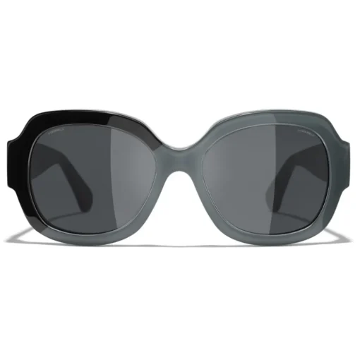 Chanel - Square Sunglasses - Black Gray - Eyewear - Avvenice^ Sunglasses & Eyewear
