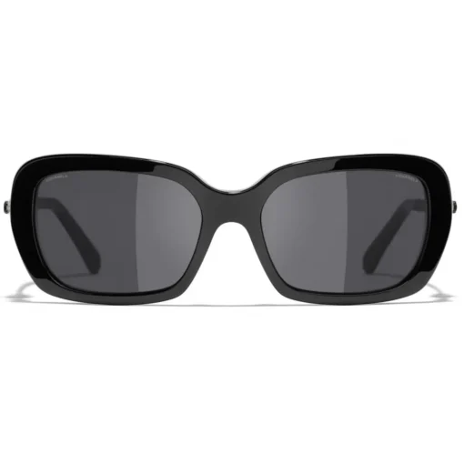Chanel - Square Sunglasses - Black Gray - Eyewear - Avvenice^ Sunglasses & Eyewear