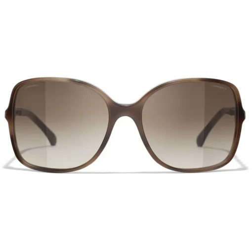 Chanel - Square Sunglasses - Tortoise Brown - Eyewear - Avvenice^ Sunglasses & Eyewear
