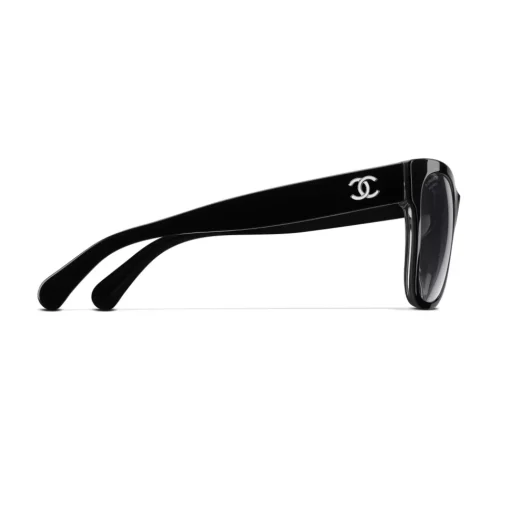 Chanel - Square Sunglasses - Black Gray - Eyewear - Avvenice^ Sunglasses & Eyewear