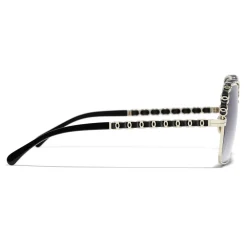 Chanel - Square Sunglasses - Gray Gradient - Eyewear - Avvenice^ Sunglasses & Eyewear