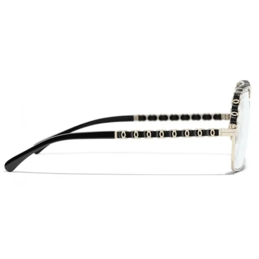 Chanel - Square Sunglasses - Gold Transparent - Eyewear - Avvenice^ Sunglasses & Eyewear