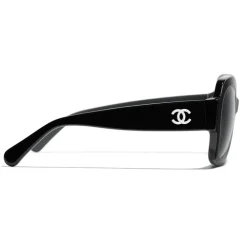 Chanel - Square Sunglasses - Black Gray - Eyewear - Avvenice^ Sunglasses & Eyewear