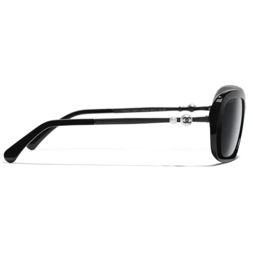 Chanel - Square Sunglasses - Black Gray - Eyewear - Avvenice^ Sunglasses & Eyewear