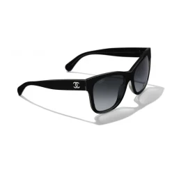 Chanel - Square Sunglasses - Black Gray - Eyewear - Avvenice^ Sunglasses & Eyewear