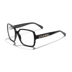 Chanel - Square Sunglasses - Black Gold Transparent - Eyewear - Avvenice^ Sunglasses & Eyewear