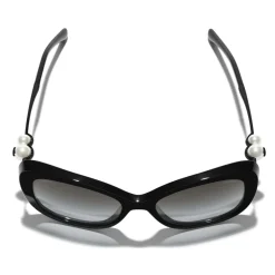 Chanel - Square Sunglasses - Black Gray - Eyewear - Avvenice^ Sunglasses & Eyewear