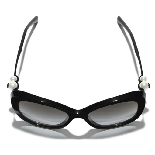 Chanel - Square Sunglasses - Black Gray - Eyewear - Avvenice^ Sunglasses & Eyewear