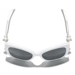 Chanel - Square Sunglasses - White Gray - Eyewear - Avvenice^ Sunglasses & Eyewear