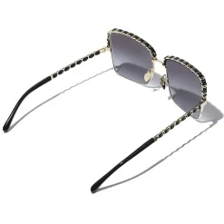 Chanel - Square Sunglasses - Gray Gradient - Eyewear - Avvenice^ Sunglasses & Eyewear