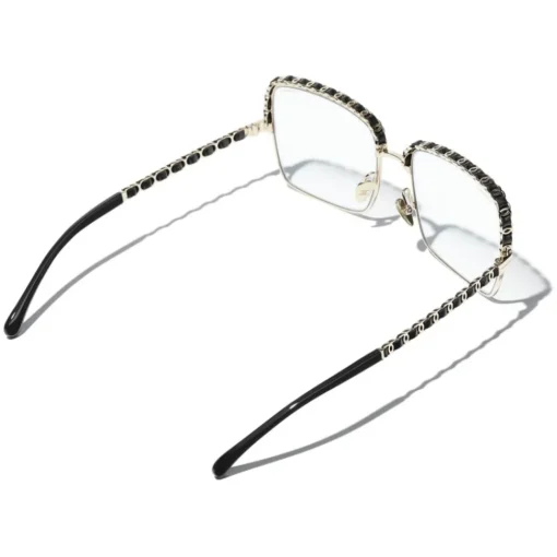 Chanel - Square Sunglasses - Gold Transparent - Eyewear - Avvenice^ Sunglasses & Eyewear