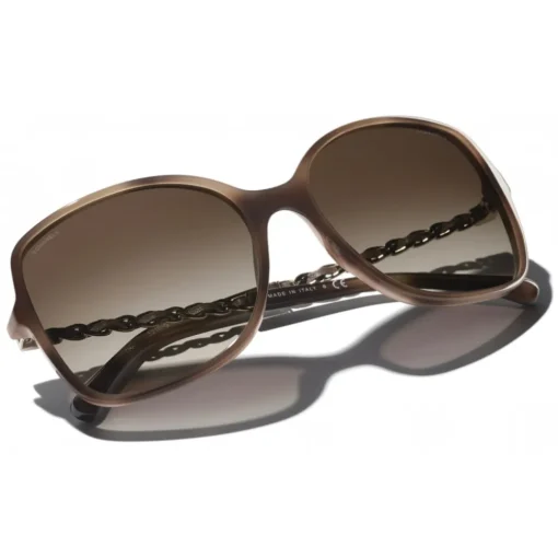 Chanel - Square Sunglasses - Tortoise Brown - Eyewear - Avvenice^ Sunglasses & Eyewear