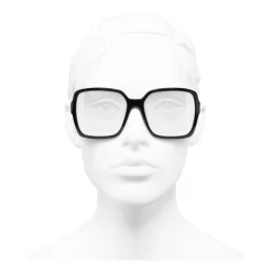 Chanel - Square Sunglasses - Black Transparent - Eyewear - Avvenice^ Sunglasses & Eyewear