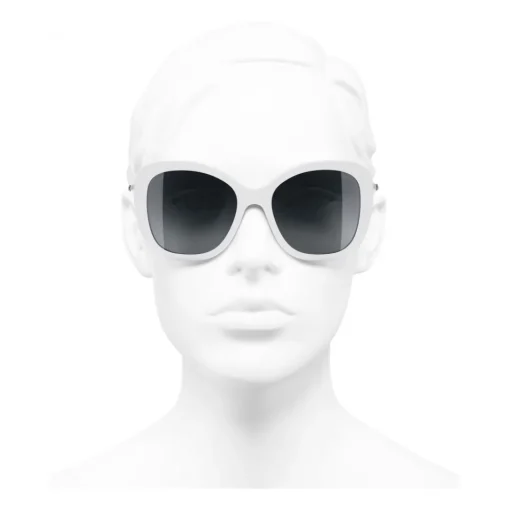 Chanel - Square Sunglasses - White Gray - Eyewear - Avvenice^ Sunglasses & Eyewear