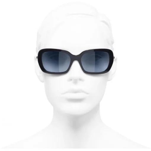Chanel - Square Sunglasses - Dark Blue - Eyewear - Avvenice^ Sunglasses & Eyewear