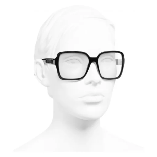 Chanel - Square Sunglasses - Black Transparent - Eyewear - Avvenice^ Sunglasses & Eyewear
