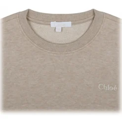 Chlo\u00e9 Chloé - Beige Detail Dress - Chloé Exclusive Luxury Collection - Avvenice