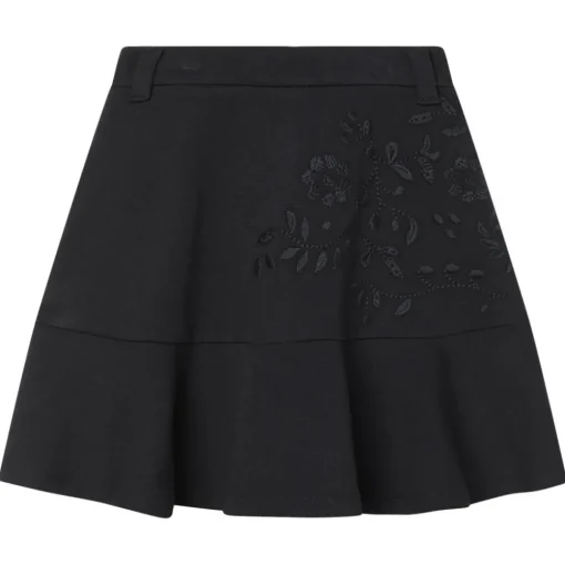 Chlo\u00e9 Chloé - Black Kids Skirt - Chloé Exclusive Luxury Collection - Avvenice