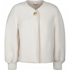 Chlo\u00e9 Chloé - Cream Short Coat - Chloé Exclusive Luxury Collection - Avvenice