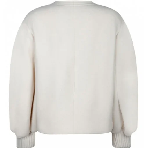 Chlo\u00e9 Chloé - Cream Short Coat - Chloé Exclusive Luxury Collection - Avvenice