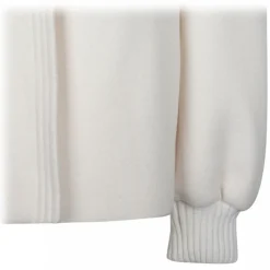 Chlo\u00e9 Chloé - Cream Short Coat - Chloé Exclusive Luxury Collection - Avvenice
