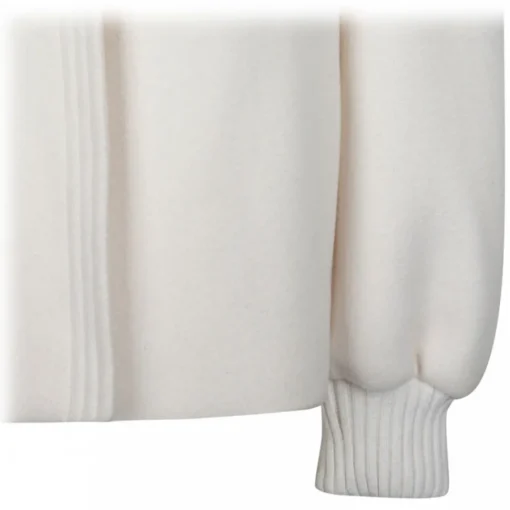 Chlo\u00e9 Chloé - Cream Short Coat - Chloé Exclusive Luxury Collection - Avvenice