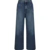 Chlo\u00e9 Chloé - Dark Blue Bootcut Denim Jeans - Chloé Exclusive Luxury Collection - Avvenice^ Trousers