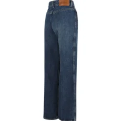 Chlo\u00e9 Chloé - Dark Blue Bootcut Denim Jeans - Chloé Exclusive Luxury Collection - Avvenice^ Trousers