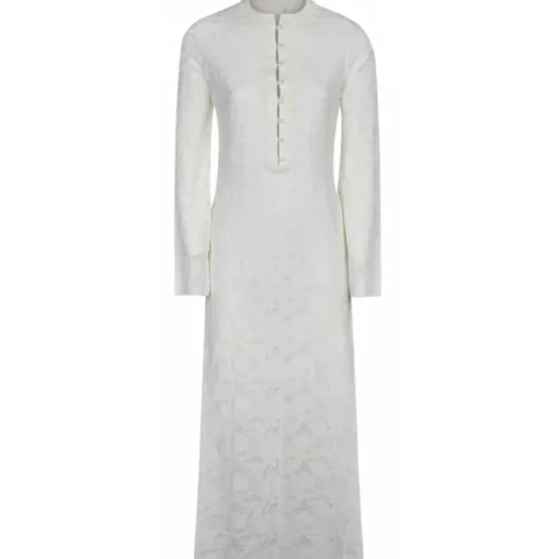 Chlo\u00e9 Chloé - Iconic Milk Midi Dress - Chloé Exclusive Luxury Collection - Avvenice^ Dresses