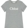 Chlo\u00e9 Chloé - Kids Grey T-Shirt - Chloé Exclusive Luxury Collection - Avvenice^ T-shirt