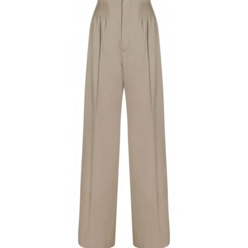 Chlo\u00e9 Chloé - Pearl Beige Sartorial Trousers - Chloé Exclusive Luxury Collection - Avvenice^ Trousers