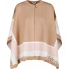 Chlo\u00e9 Chloé - Sand Logo Cape - Chloé Exclusive Luxury Collection - Avvenice^ Jackets